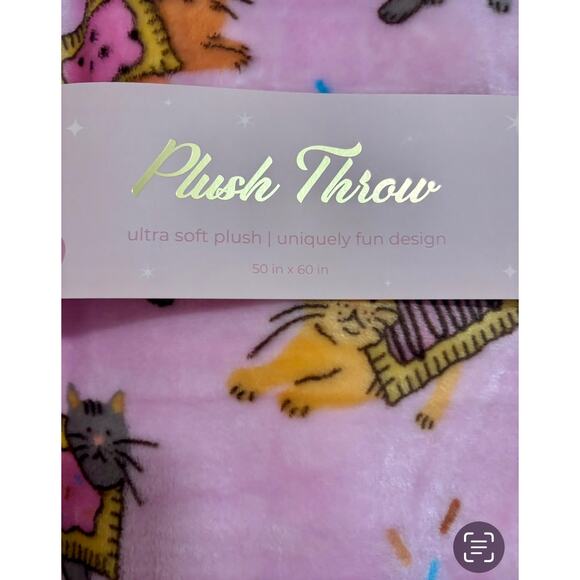 Pop Tarts Cat Cozy Throw Blanket - Picture 2 of 5